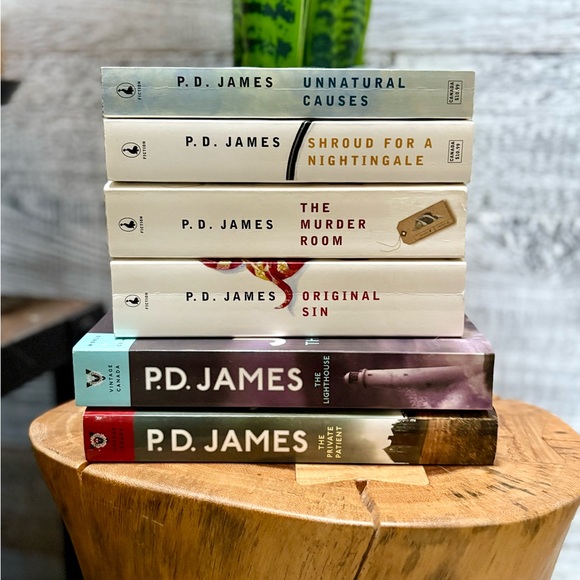 PD James Other Pd James 6book Paperback Set Adam Dalgliesh